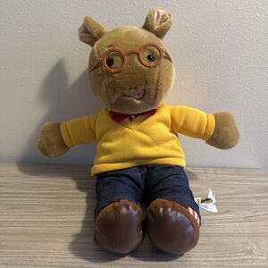 Arthur Collector's Doll  14” Plush Stuffed Animal Toy Marc Brown 2000 Vintage TV